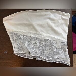 White Going Out Top Size Small